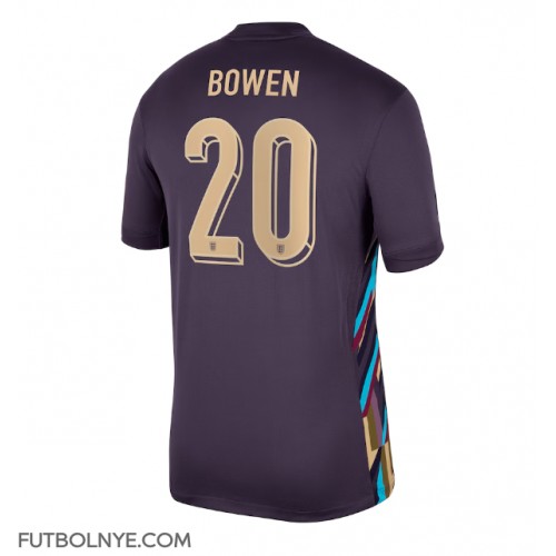 Camiseta Inglaterra Jarrod Bowen #20 Visitante Equipación Eurocopa 2024 manga corta